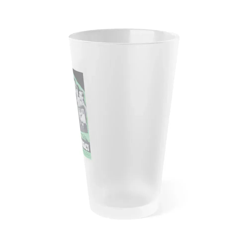 DEMONIAC 1957 Movie Poster - Frosted Pint Glass 16oz - Go Mug Yourself