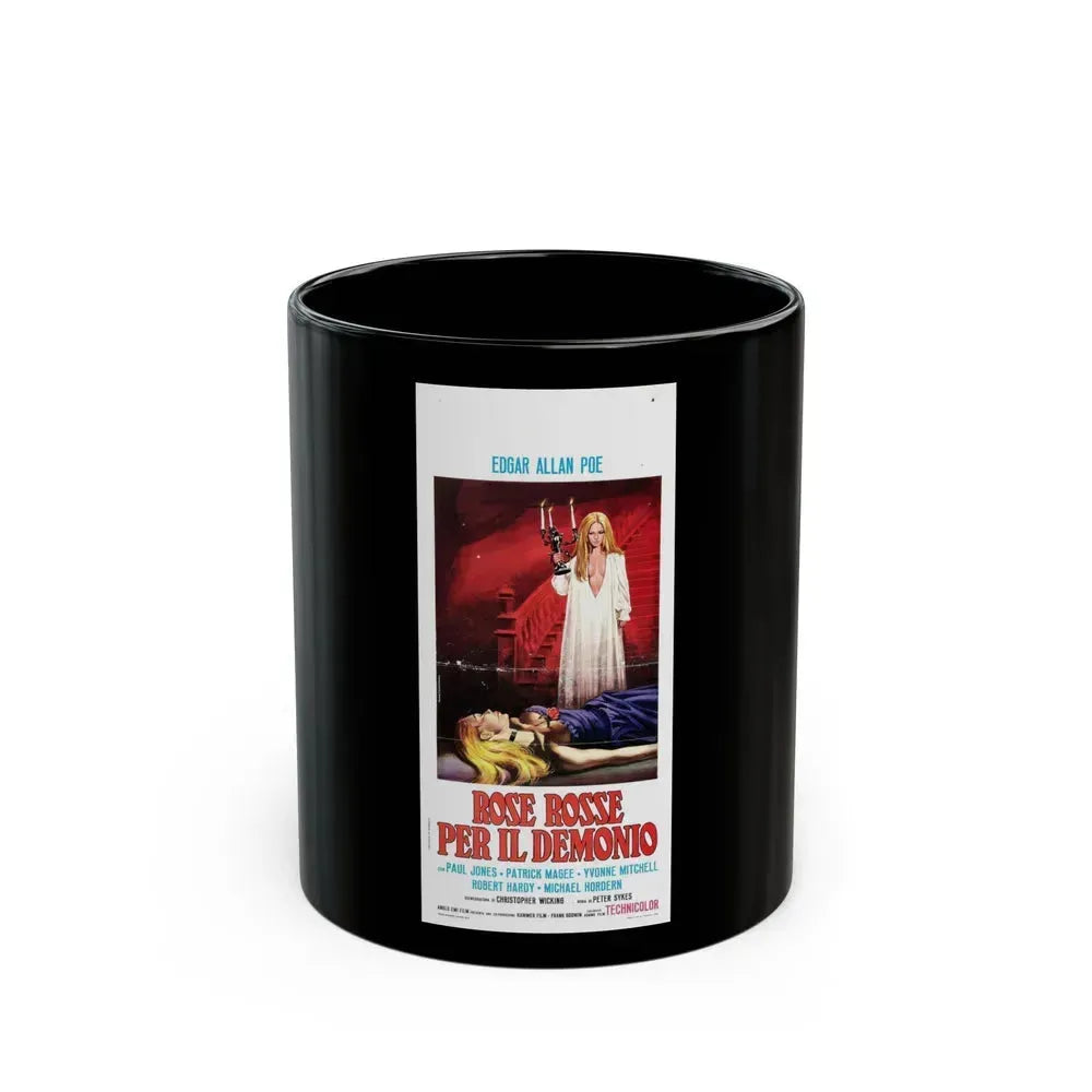 DEMONS OF THE MIND (ITALIAN) 1974 Movie Poster - Black Coffee Mug 11oz - Go Mug Yourself