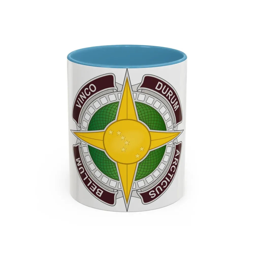 Dental Health Activity Alaska (U.S. Army) Accent Coffee Mug 11oz Light Blue - Go Mug Yourself