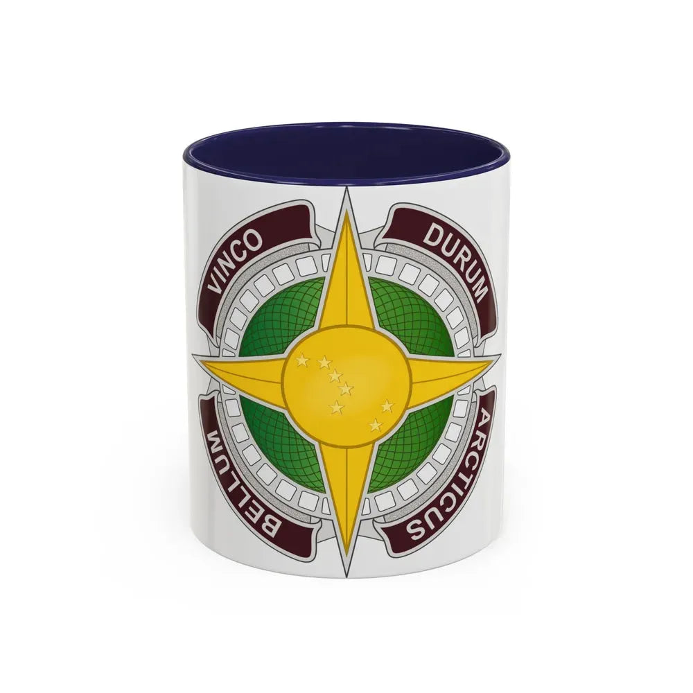 Dental Health Activity Alaska (U.S. Army) Accent Coffee Mug 11oz Navy - Go Mug Yourself