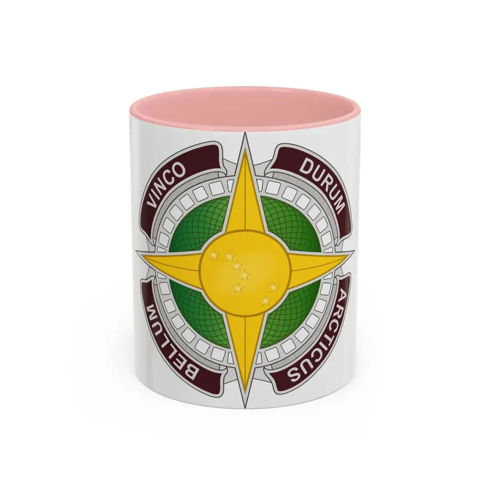 Dental Health Activity Alaska (U.S. Army) Accent Coffee Mug 11oz Pink - Go Mug Yourself