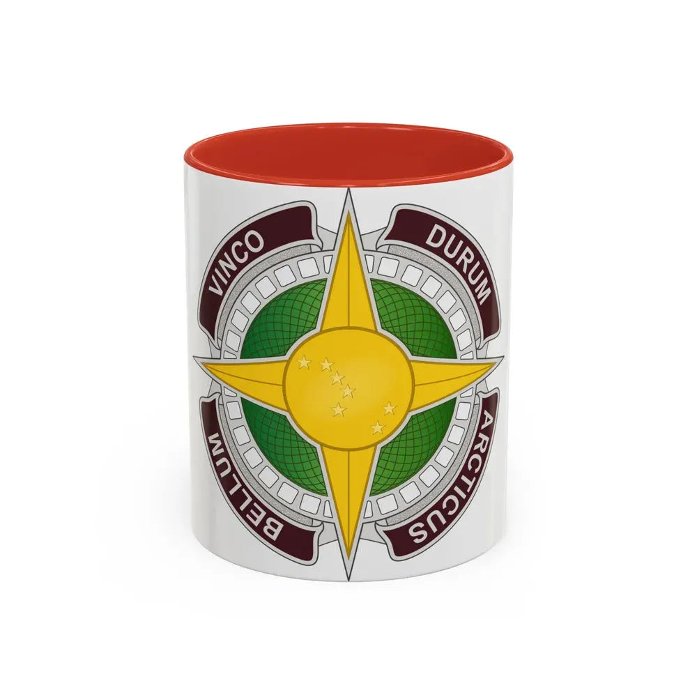 Dental Health Activity Alaska (U.S. Army) Accent Coffee Mug 11oz Red - Go Mug Yourself