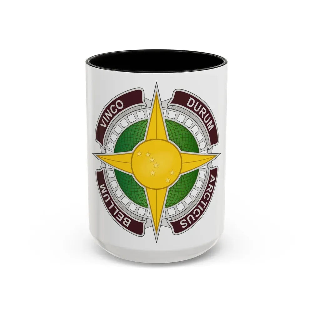 Dental Health Activity Alaska (U.S. Army) Accent Coffee Mug 15oz Black - Go Mug Yourself