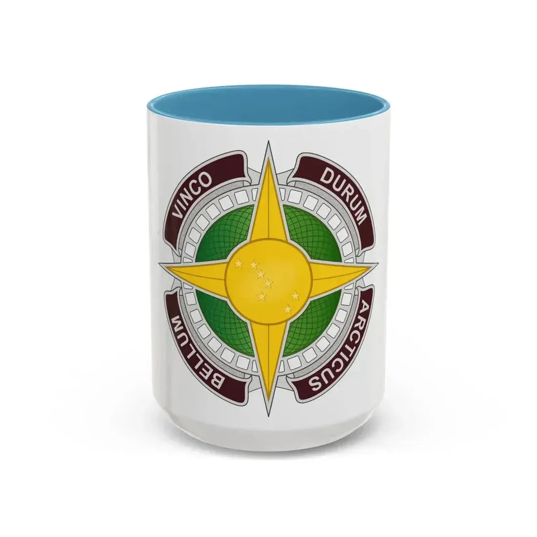 Dental Health Activity Alaska (U.S. Army) Accent Coffee Mug 15oz Light Blue - Go Mug Yourself