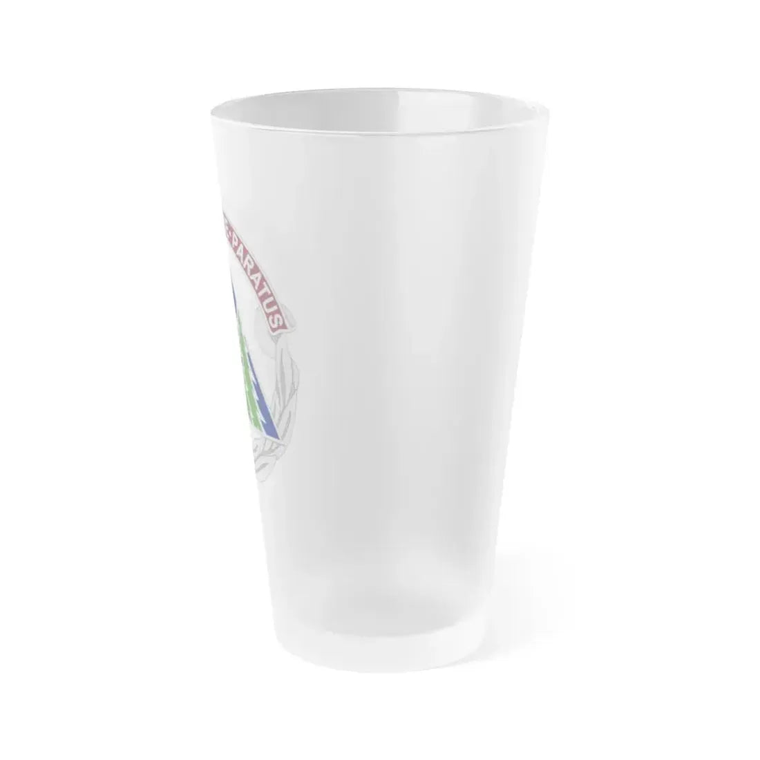 Dental Health Activity Fort Bragg (U.S. Army) Frosted Pint Glass 16oz - Go Mug Yourself
