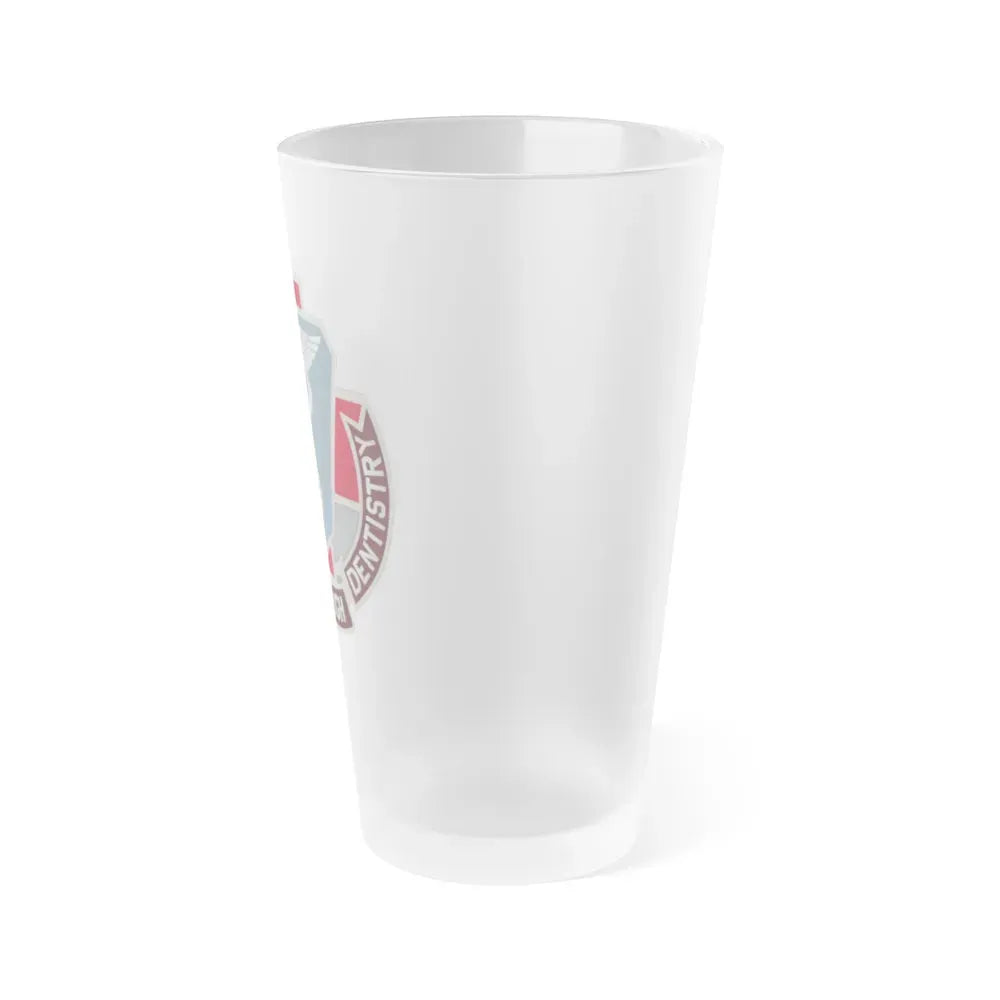 Dental Health Activity Fort Campbell (U.S. Army) Frosted Pint Glass 16oz - Go Mug Yourself