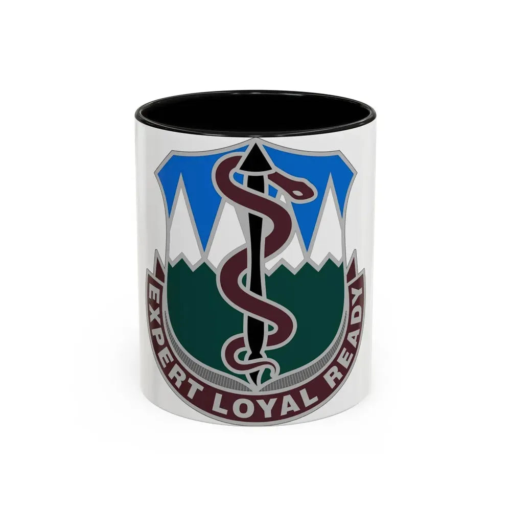 Dental Health Activity Fort Carson (U.S. Army) Accent Coffee Mug 11oz Black - Go Mug Yourself