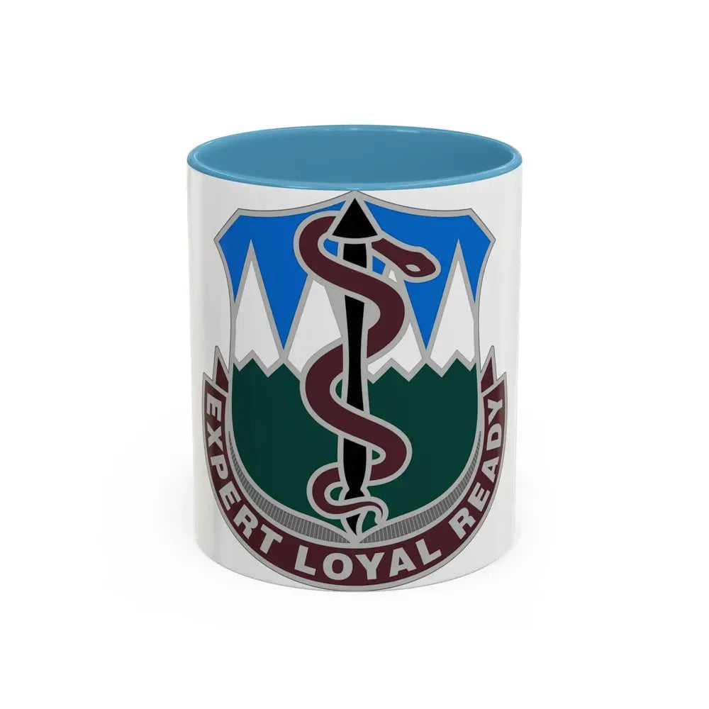 Dental Health Activity Fort Carson (U.S. Army) Accent Coffee Mug 11oz Light Blue - Go Mug Yourself