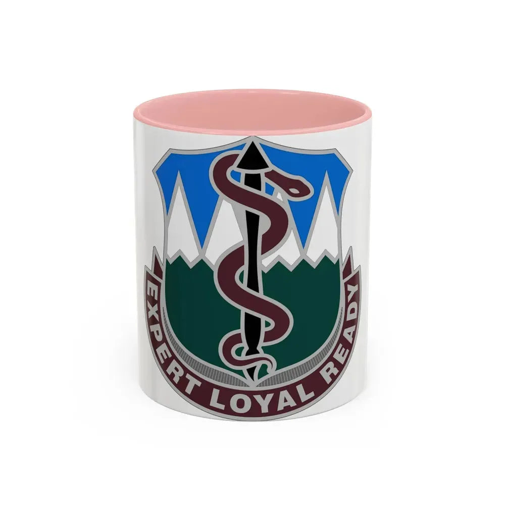 Dental Health Activity Fort Carson (U.S. Army) Accent Coffee Mug 11oz Pink - Go Mug Yourself