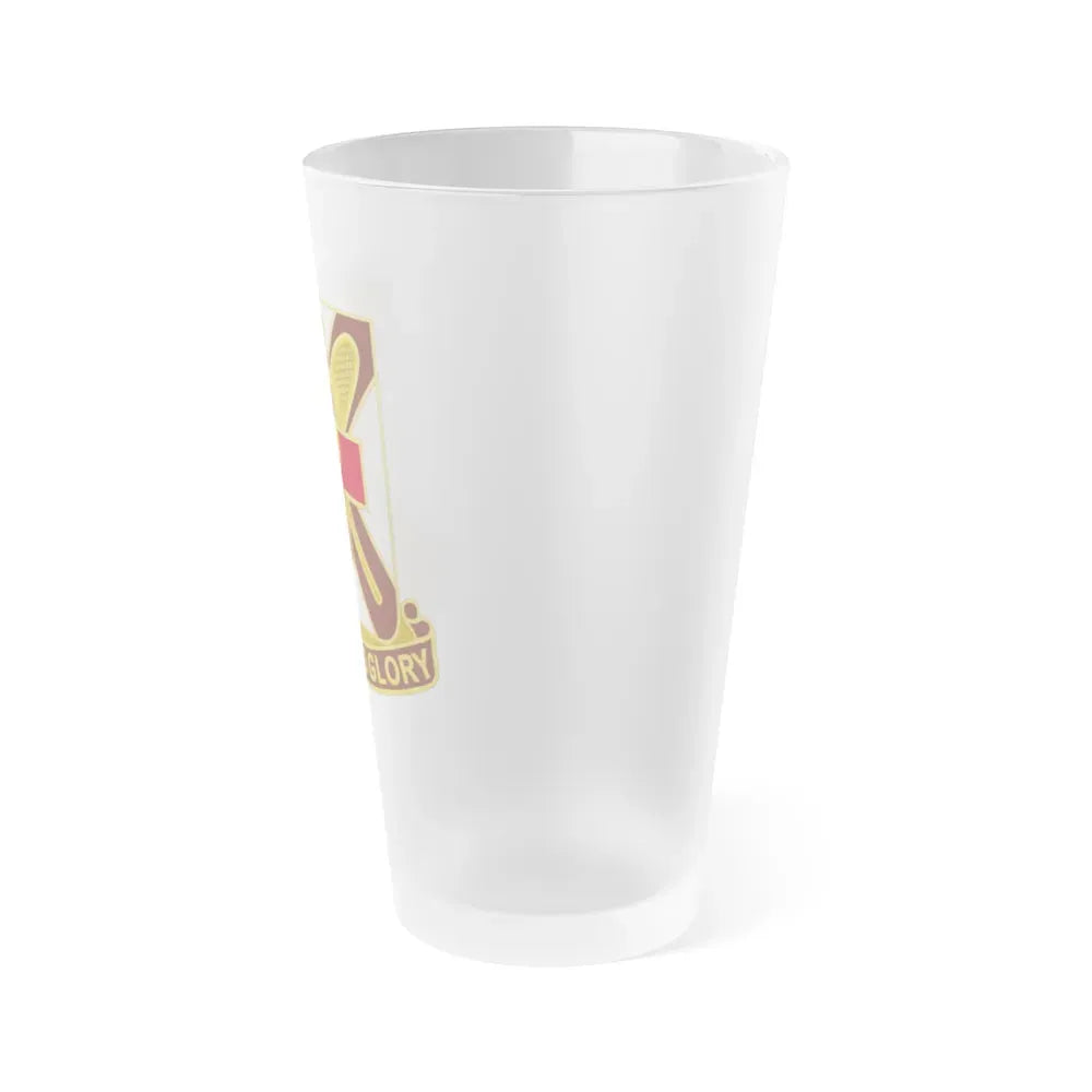 Dental Health Activity Fort Drum (U.S. Army) Frosted Pint Glass 16oz - Go Mug Yourself