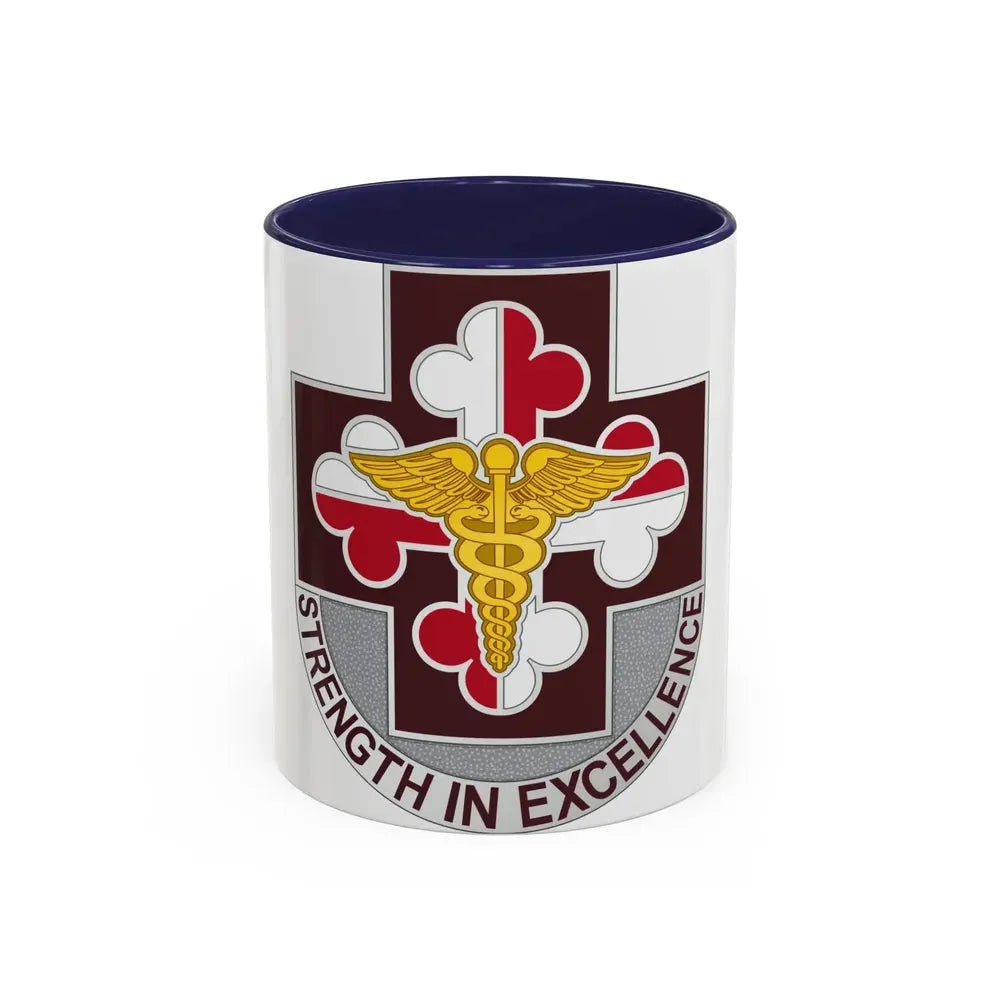 Dental Health Activity Fort Meade (U.S. Army) Accent Coffee Mug 11oz Navy - Go Mug Yourself