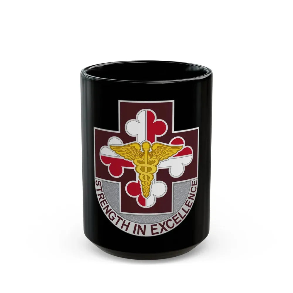 Dental Health Activity Fort Meade (U.S. Army) Black Coffee Mug 15oz - Go Mug Yourself