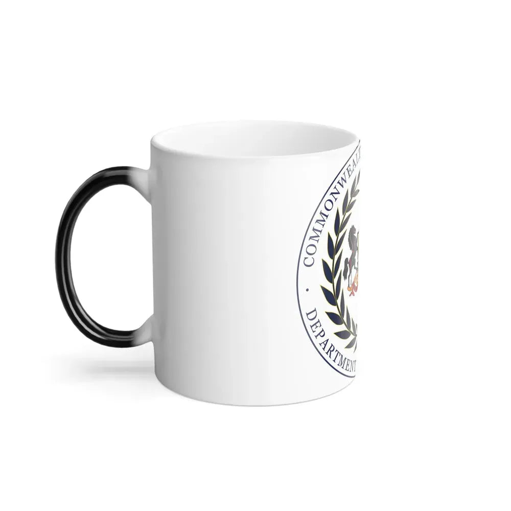 Department of Corrections of Pennsylvania - Color Changing Coffee Mug - Go Mug Yourself