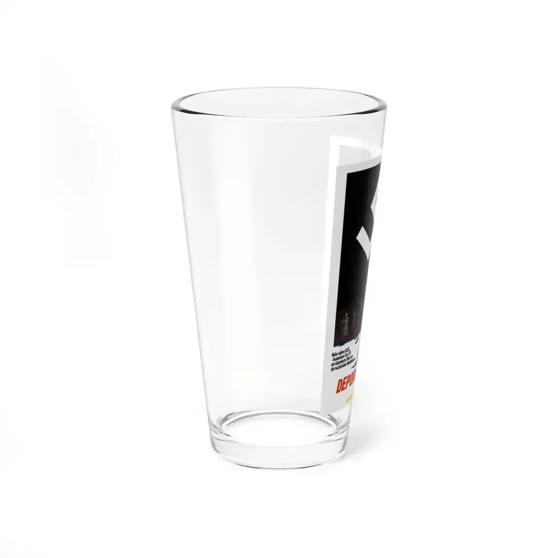 DEPORTED WOMEN OF THE SS SPECIAL SECTION (DANISH) 1976 Movie Poster - Pint Glass 16oz - Go Mug Yourself