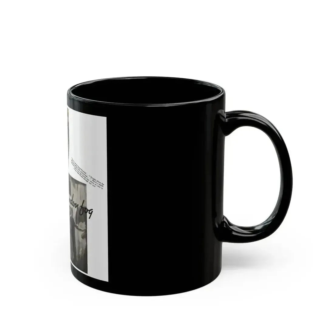 Desert Heat and London Fog, The American Magazine, January 1935 - Black Coffee Mug - Go Mug Yourself
