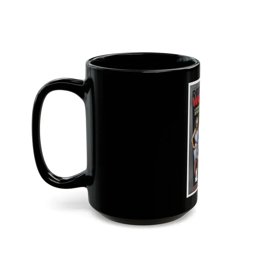 DESPERATE WOMEN 1985 Movie Poster - Black Coffee Mug - Go Mug Yourself