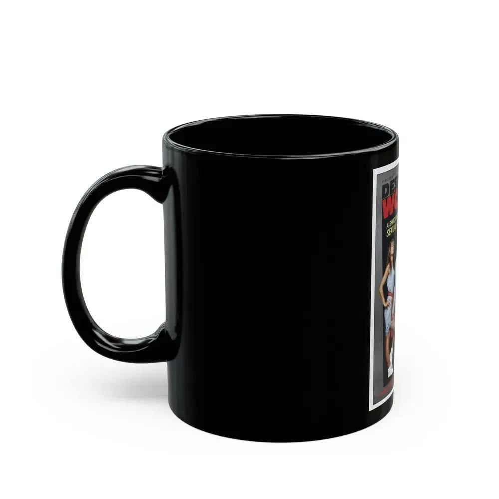 DESPERATE WOMEN 1985 Movie Poster - Black Coffee Mug - Go Mug Yourself