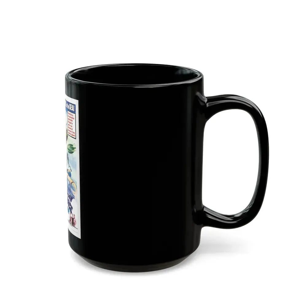 DESTINATION INNER SPACE 1966 Movie Poster - Black Coffee Mug - Go Mug Yourself