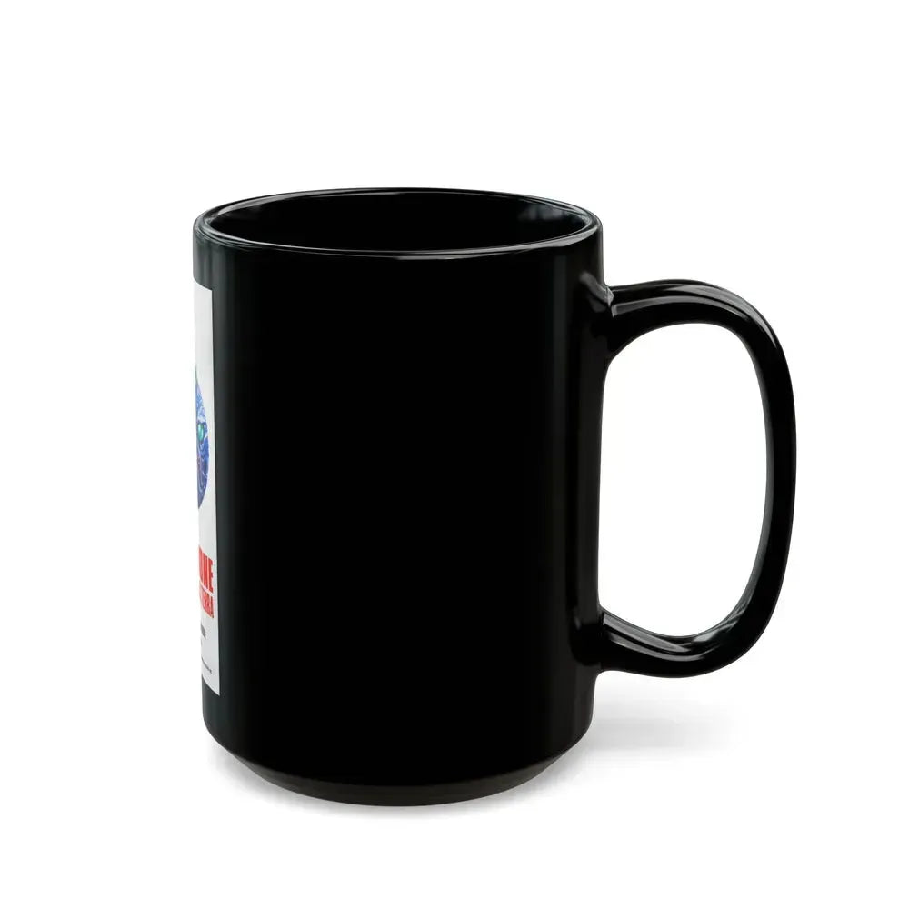 DESTINATION INNER SPACE (ITALIAN) 1966 Movie Poster - Black Coffee Mug - Go Mug Yourself