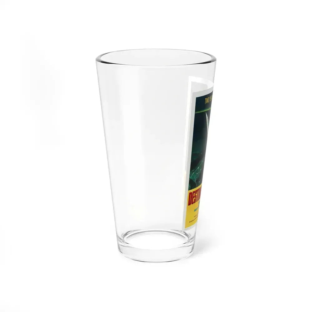 DESTINATION MOON 1950 Movie Poster - Pint Glass 16oz - Go Mug Yourself