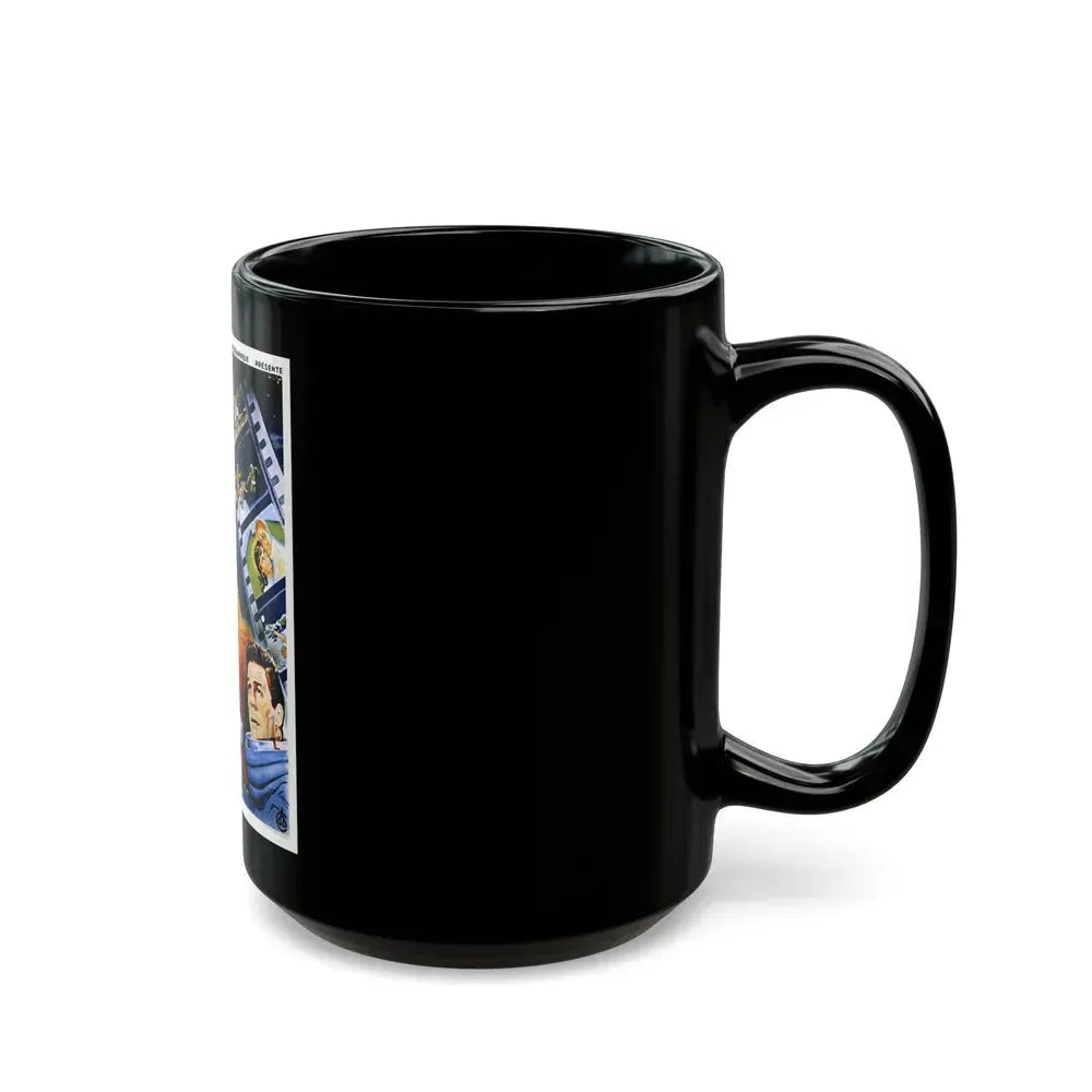 DESTINATION MOON (FRENCH) 1950 Movie Poster - Black Coffee Mug - Go Mug Yourself