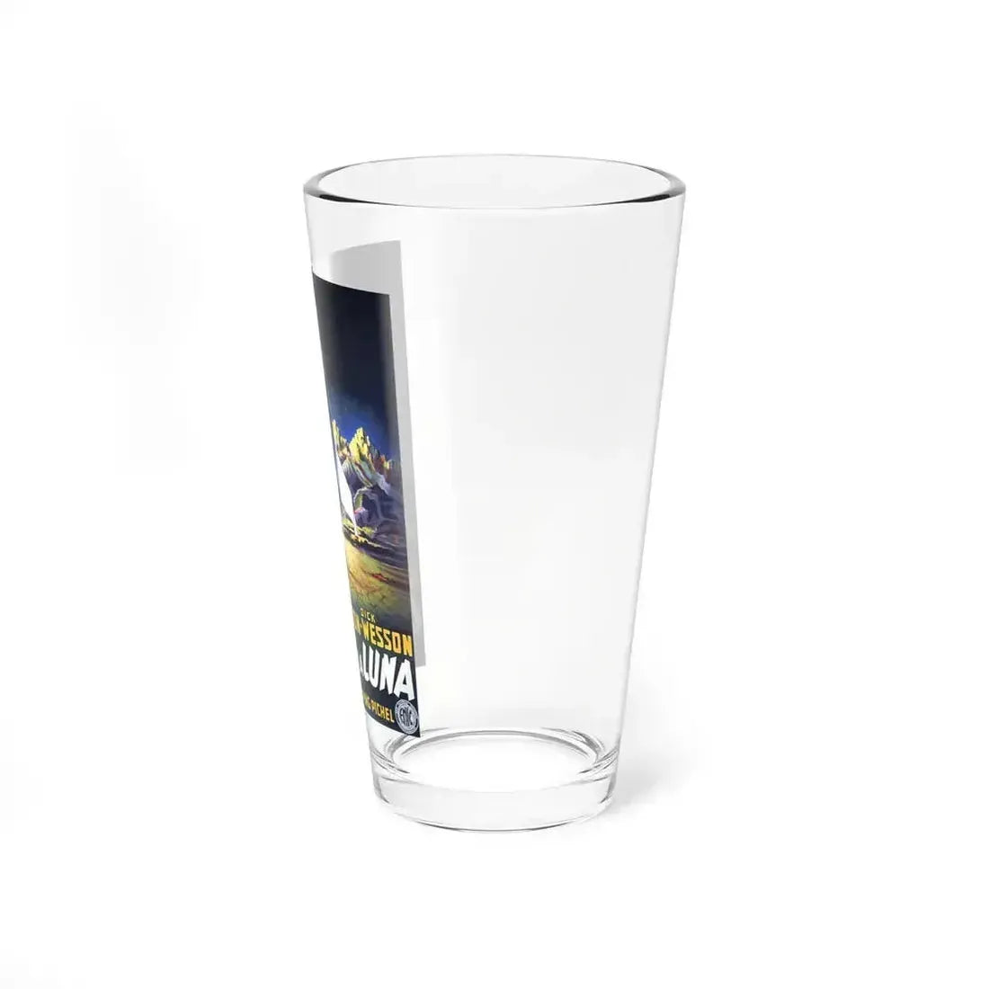 DESTINATION MOON (ITALIAN) 1950 Movie Poster - Pint Glass 16oz - Go Mug Yourself