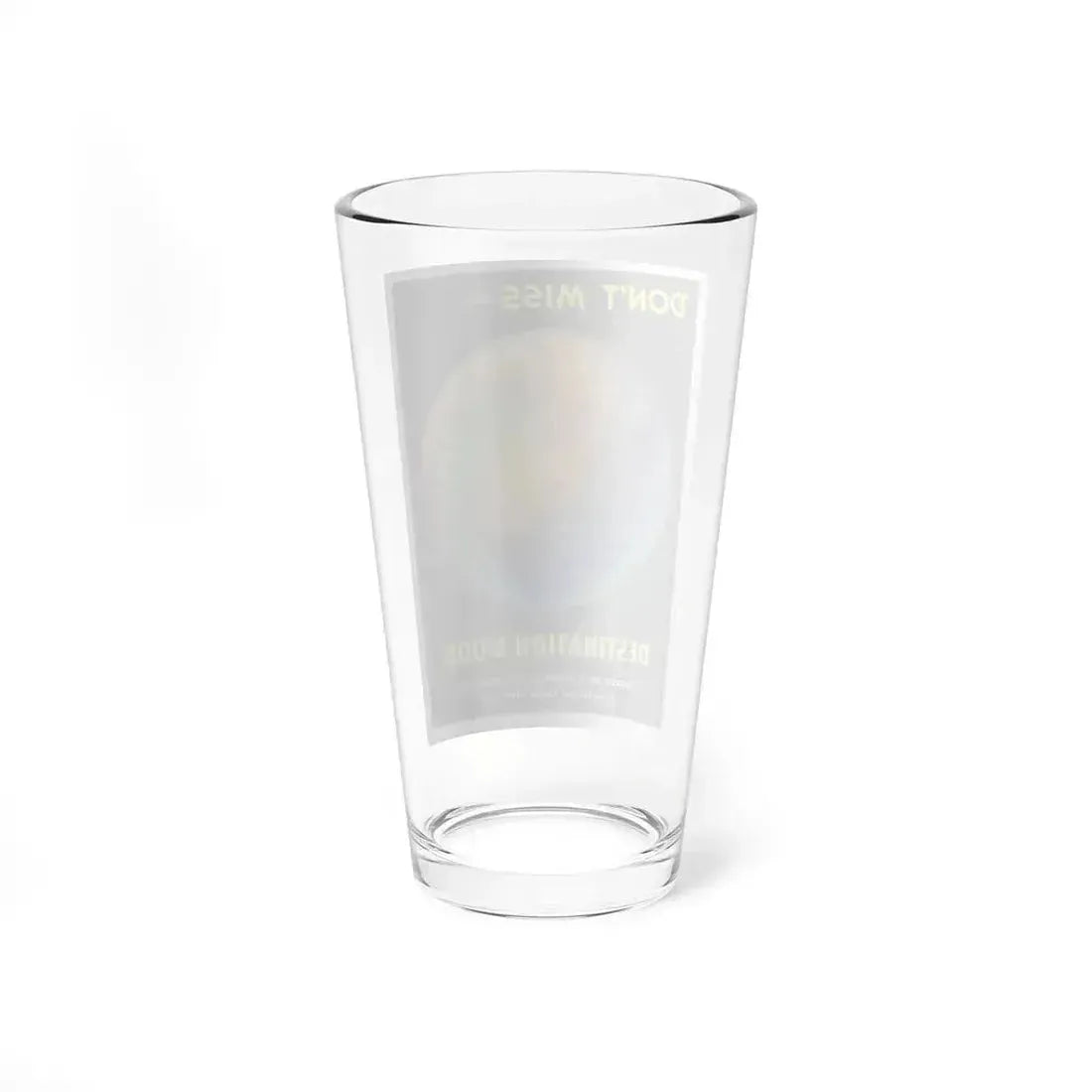 DESTINATION MOON (TEASER) 1950 Movie Poster - Pint Glass 16oz - Go Mug Yourself