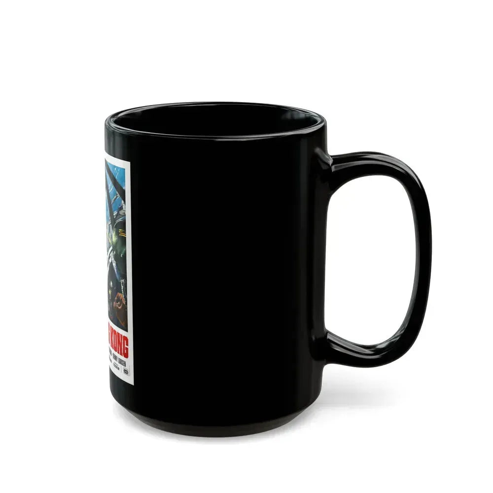DESTROY ALL MONSTERS (3) GODZILLA 1968 Movie Poster - Black Coffee Mug - Go Mug Yourself