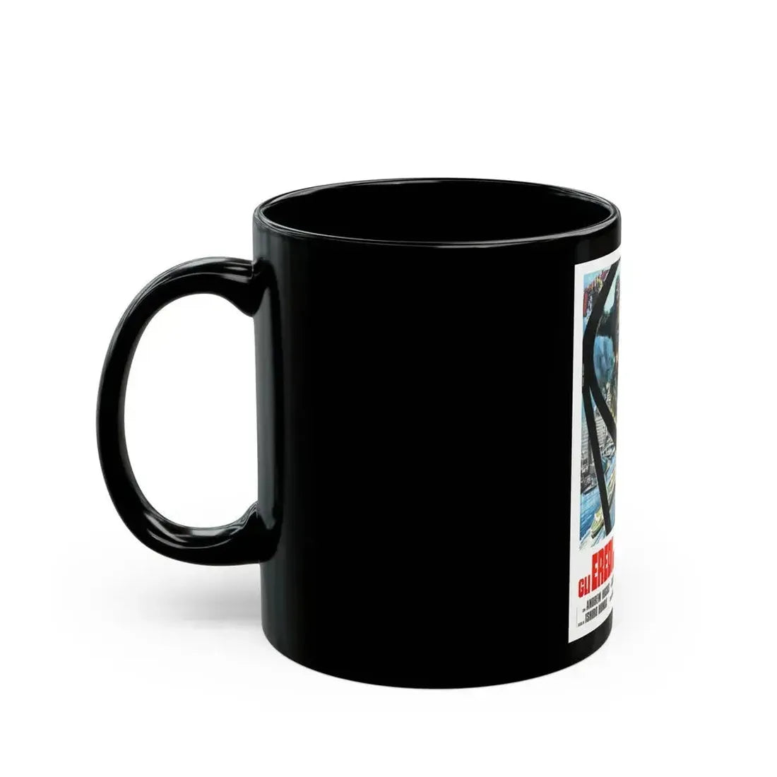 DESTROY ALL MONSTERS (3) GODZILLA 1968 Movie Poster - Black Coffee Mug - Go Mug Yourself