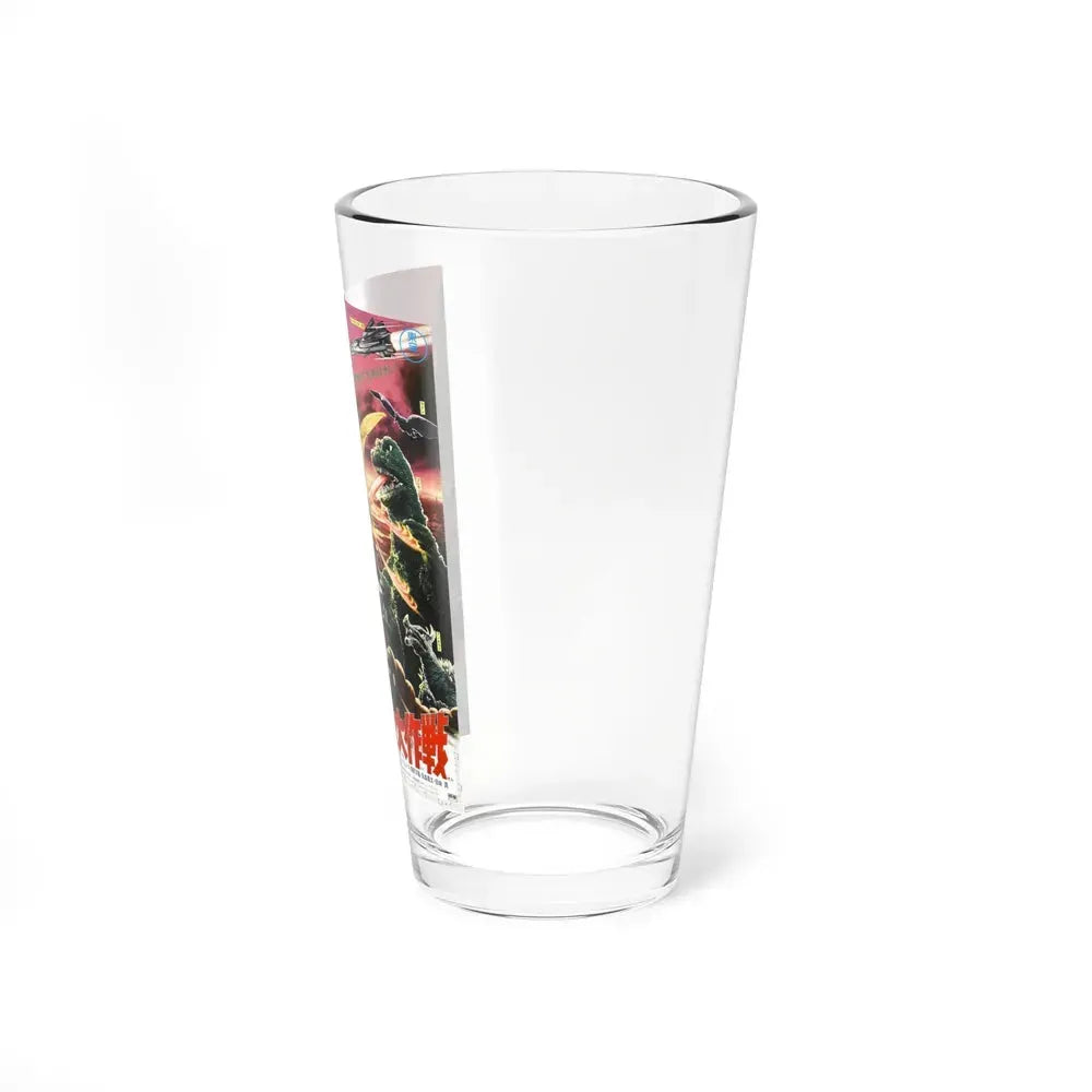 DESTROY ALL MONSTERS (ASIAN) (GODZILLA) 1968 Movie Poster - Pint Glass 16oz - Go Mug Yourself