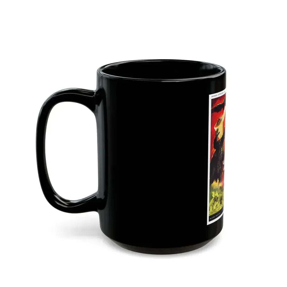 DESTROY ALL MONSTERS (FRENCH GODZILLA) 1968 Movie Poster - Black Coffee Mug - Go Mug Yourself