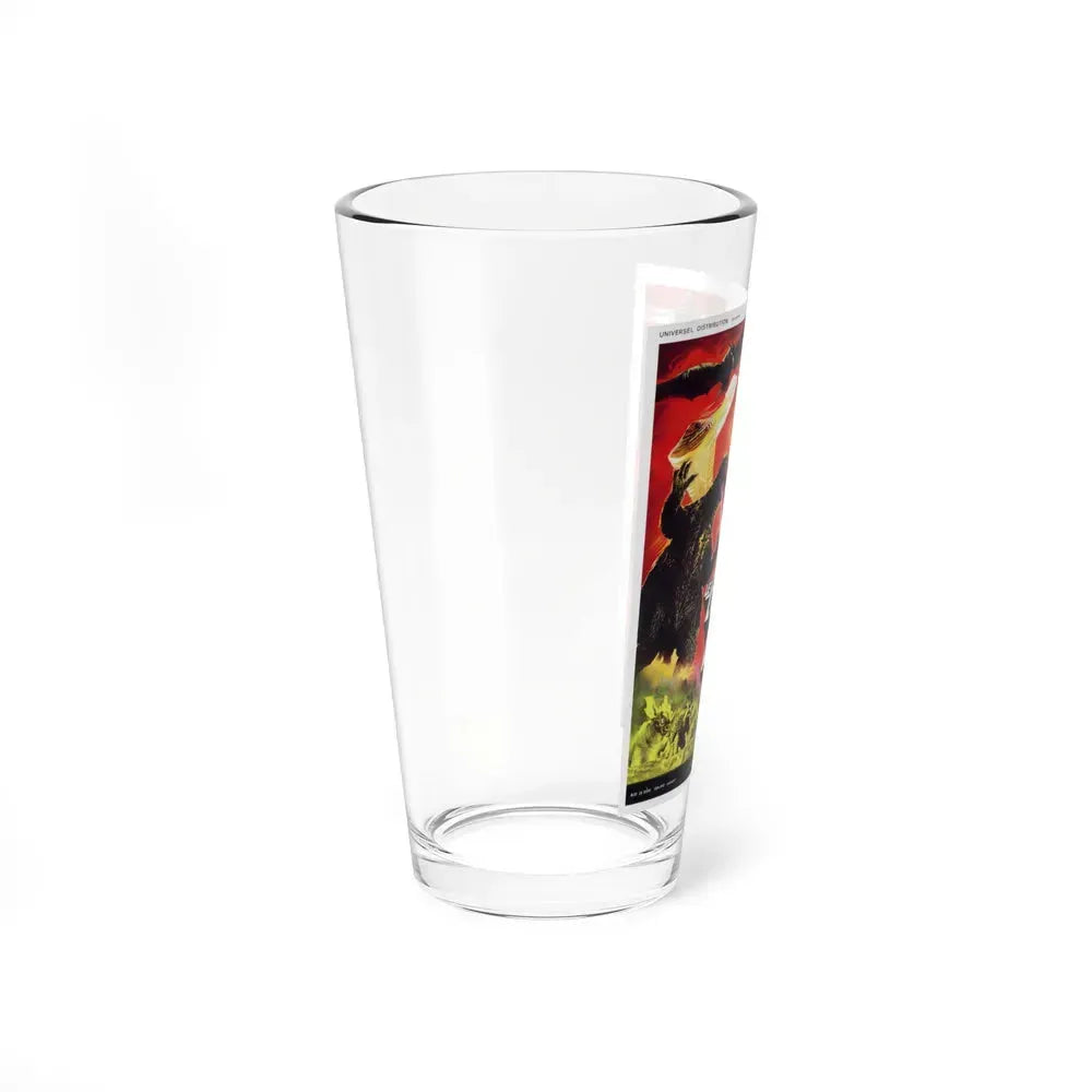 DESTROY ALL MONSTERS (FRENCH GODZILLA) 1968 Movie Poster - Pint Glass 16oz - Go Mug Yourself