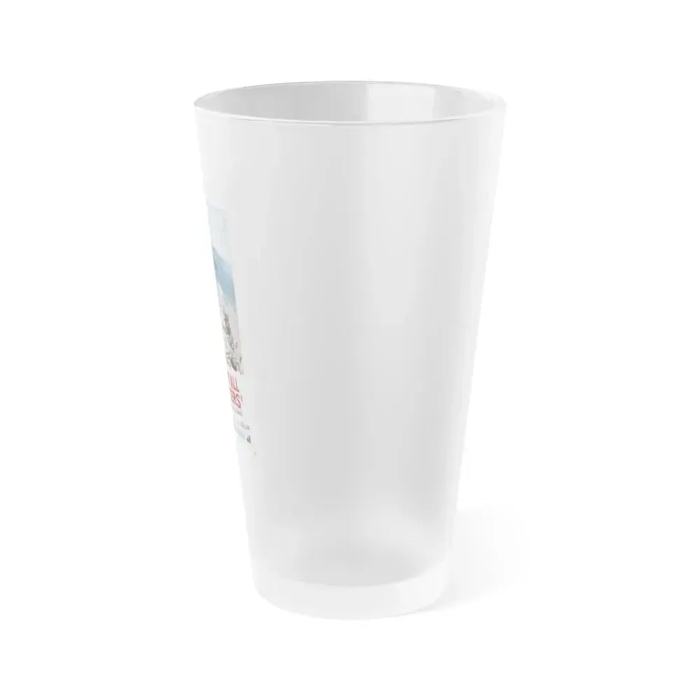 DESTROY ALL MONSTERS (GODZILLA) 1968 Movie Poster - Frosted Pint Glass 16oz - Go Mug Yourself