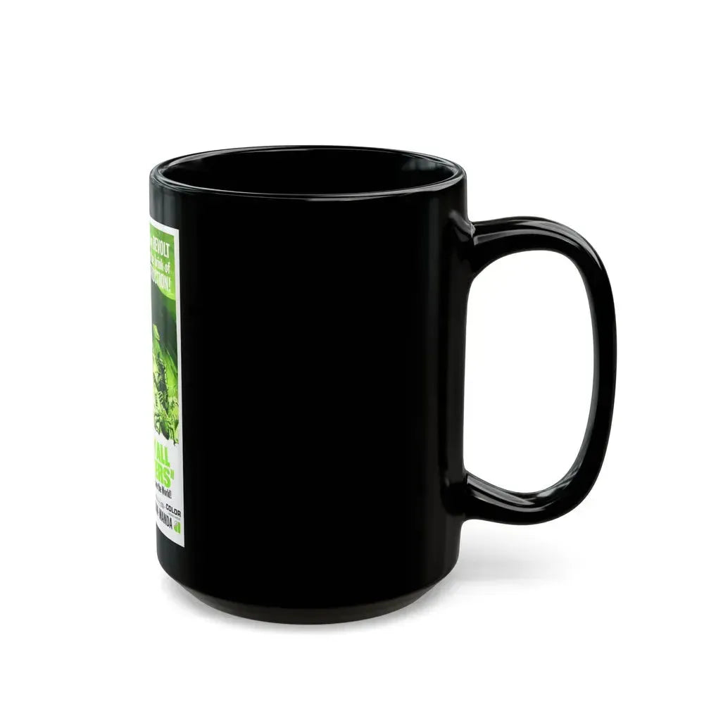 DESTROY ALL MONSTERS (GODZILLA) 2 1968 Movie Poster - Black Coffee Mug - Go Mug Yourself