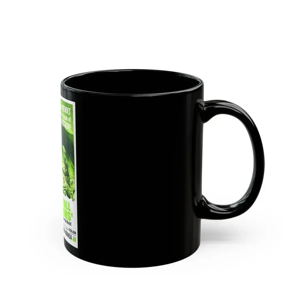 DESTROY ALL MONSTERS (GODZILLA) 2 1968 Movie Poster - Black Coffee Mug - Go Mug Yourself