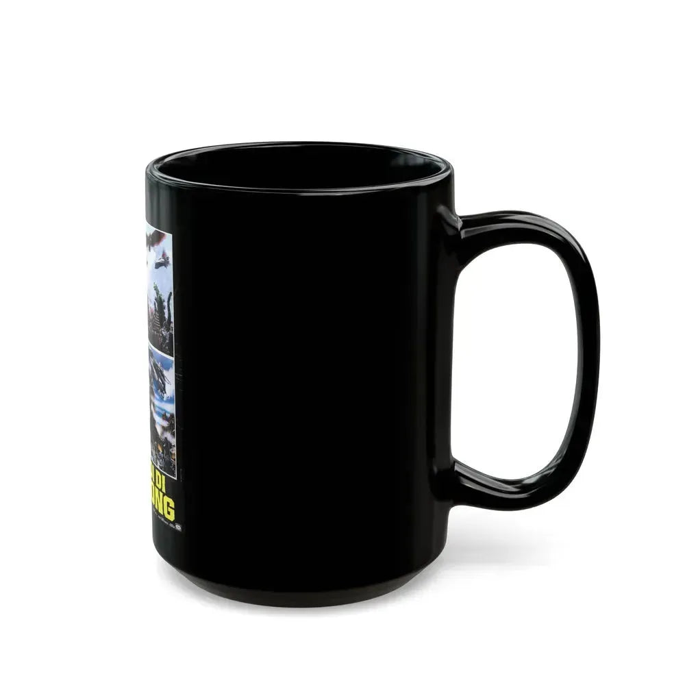 DESTROY ALL MONSTERS (GODZILLA) (ITALIAN) 1968 Movie Poster - Black Coffee Mug - Go Mug Yourself