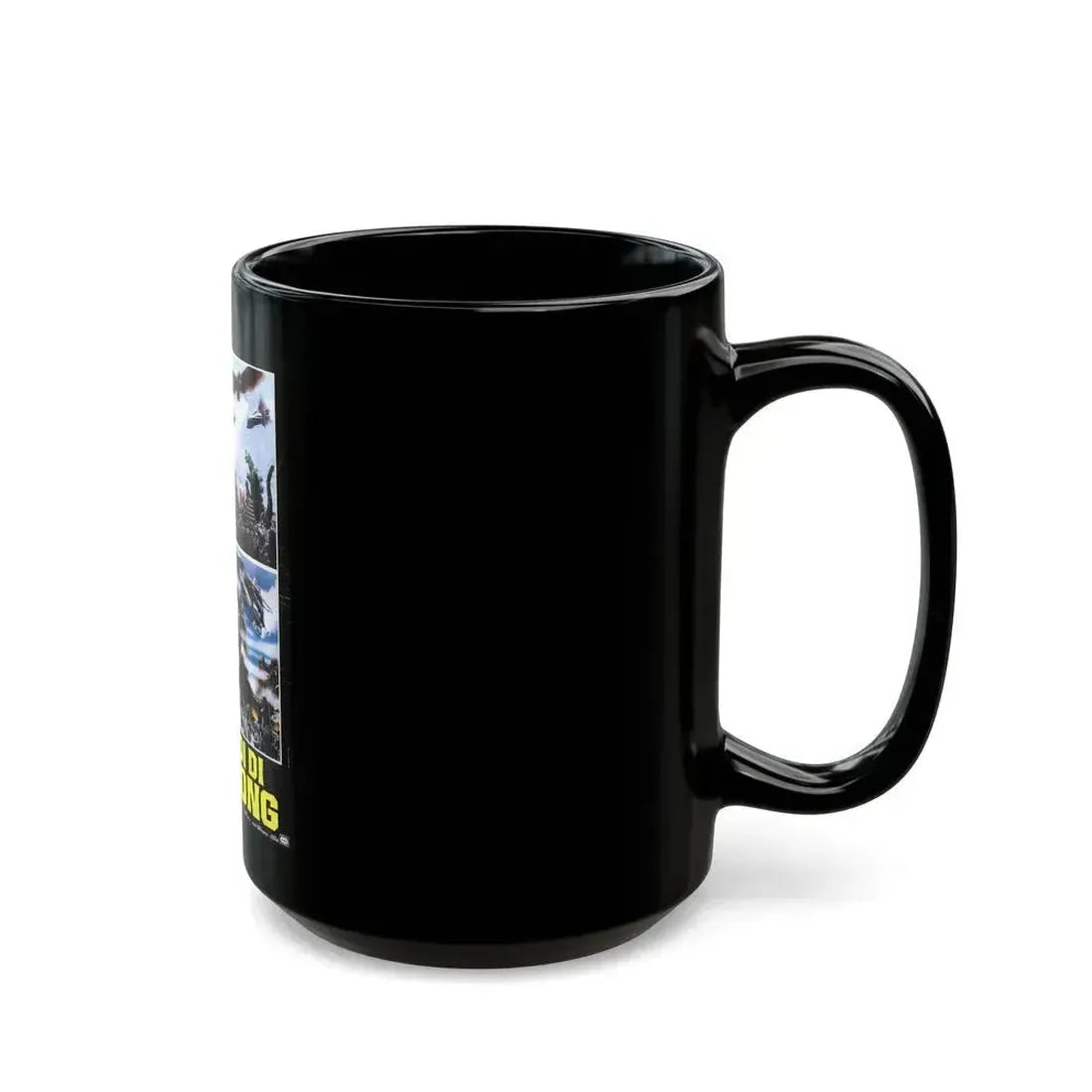 DESTROY ALL MONSTERS (GODZILLA) (ITALIAN) 1968 Movie Poster - Black Coffee Mug - Go Mug Yourself