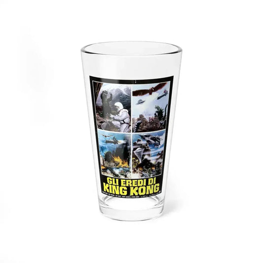 DESTROY ALL MONSTERS (GODZILLA) (ITALIAN) 1968 Movie Poster - Pint Glass 16oz 16oz - Go Mug Yourself