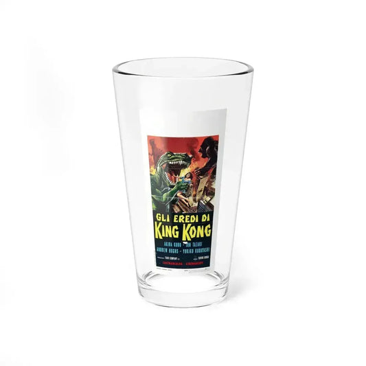 DESTROY ALL MONSTERS (GODZILLA) (ITALIAN) 2 1968 Movie Poster - Pint Glass 16oz 16oz - Go Mug Yourself