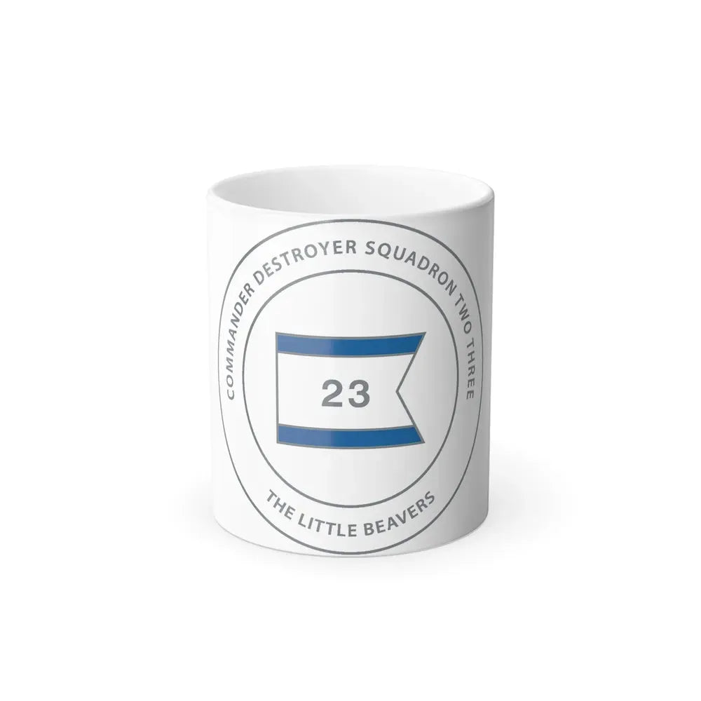 Destroyer Sq 23 COMDESRON 23 (U.S. Navy) Color Changing Mug 11oz Default Title 11oz - Go Mug Yourself