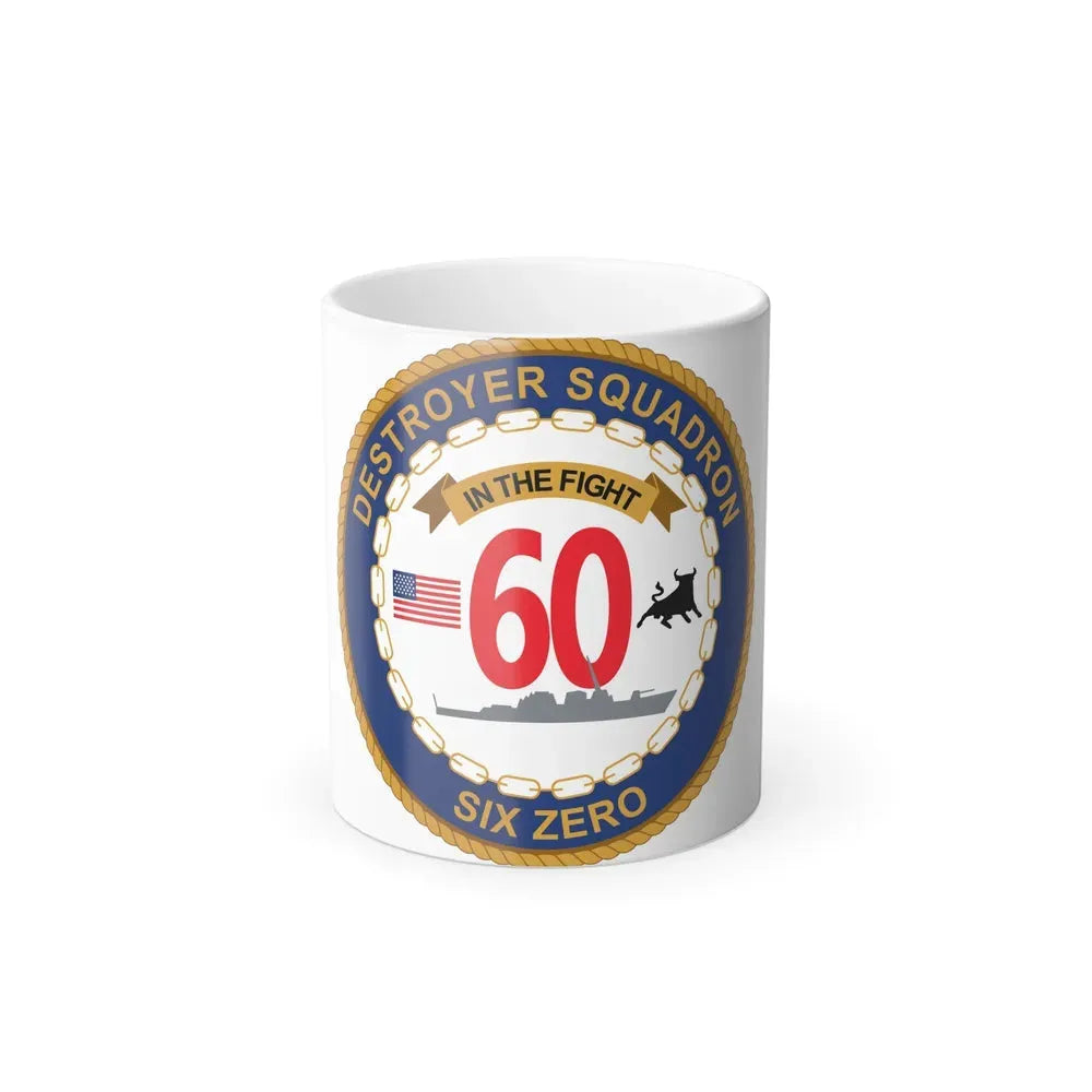 Destroyer Sq 60 (U.S. Navy) Color Changing Mug 11oz Default Title 11oz - Go Mug Yourself