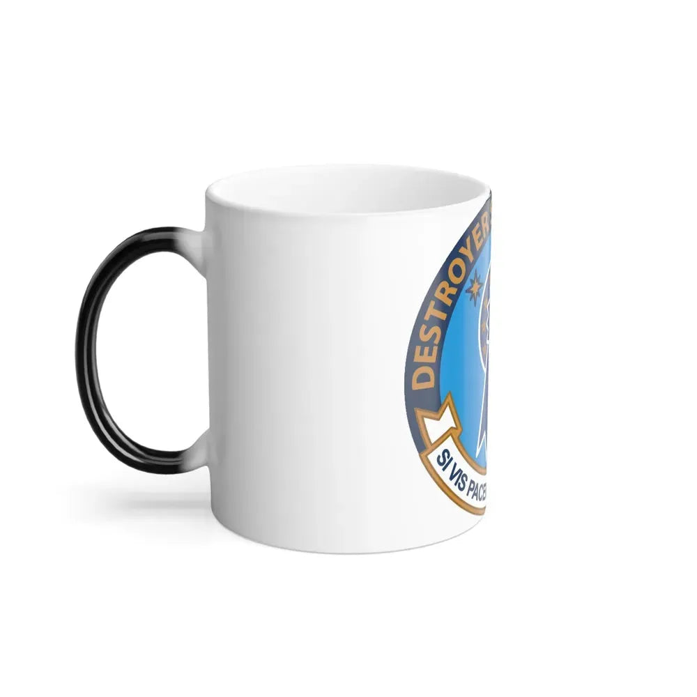 Destroyer Squadron One (U.S. Navy) Color Changing Mug 11oz - Go Mug Yourself