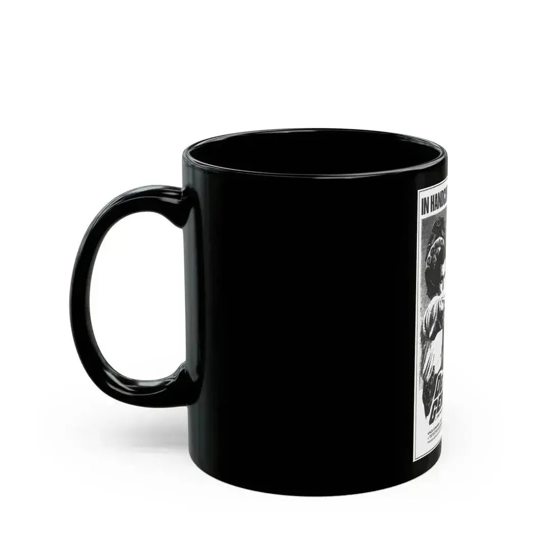 DETECTIVE GERONIMO (THE MAD BOMBER) 1973 Movie Poster - Black Coffee Mug - Go Mug Yourself