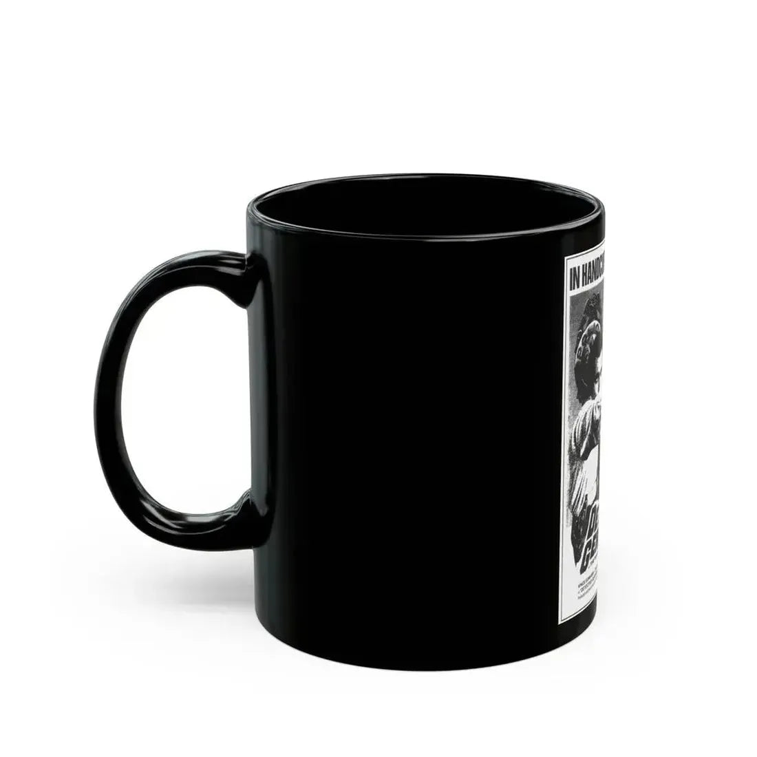 DETECTIVE GERONIMO (THE MAD BOMBER) 1973 Movie Poster - Black Coffee Mug - Go Mug Yourself
