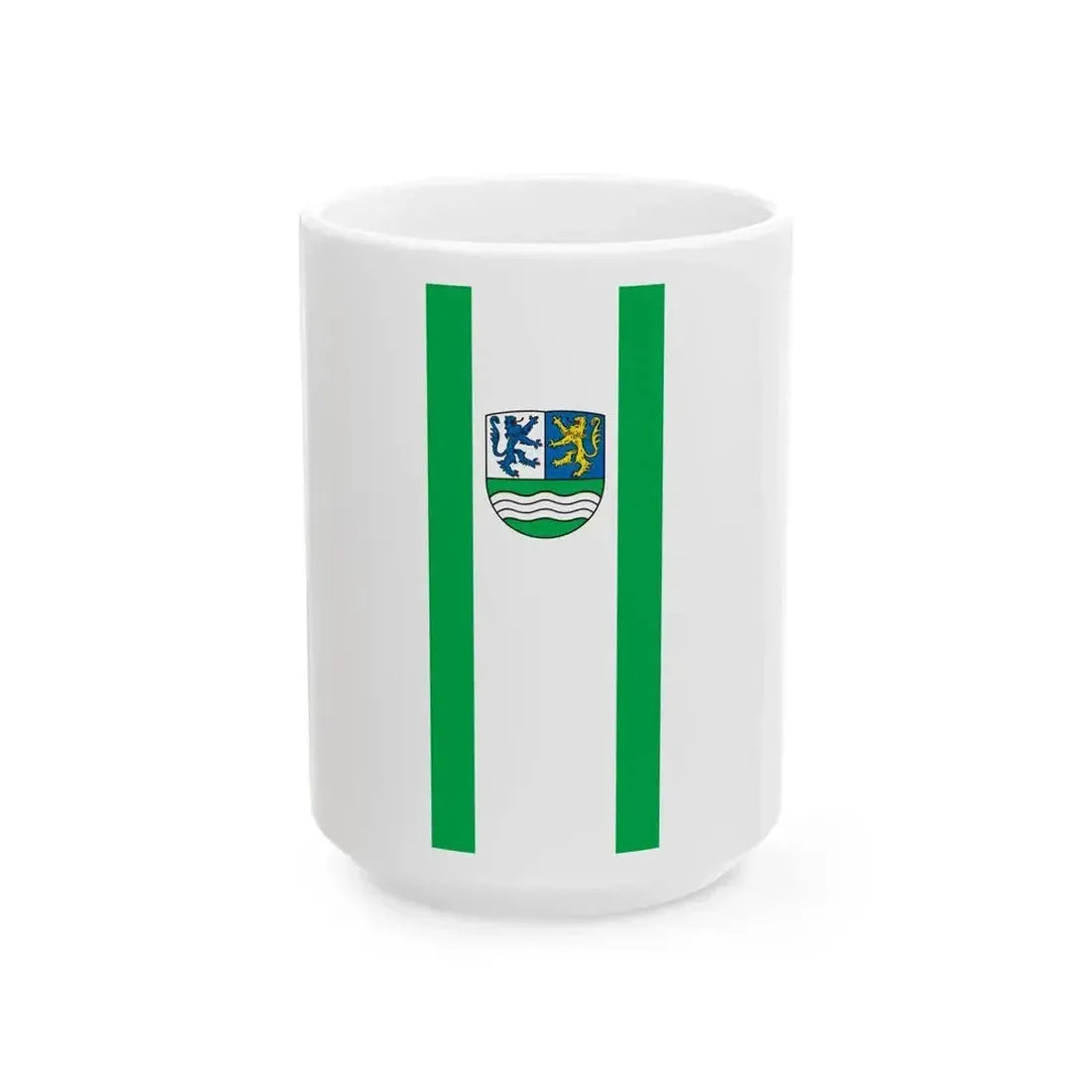 DEU Alsenz Banner (Germany) White Coffee Mug 15oz - Go Mug Yourself