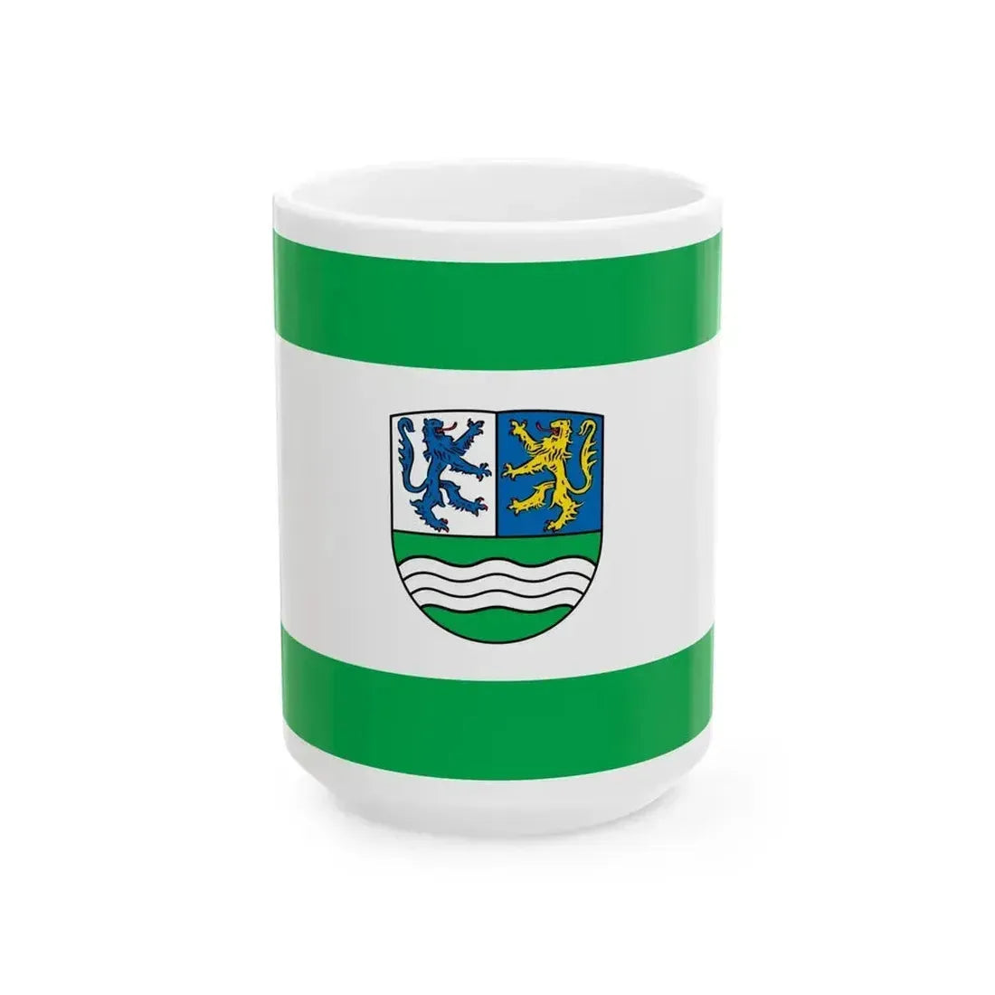 DEU Alsenz Flag (Germany) White Coffee Mug 15oz - Go Mug Yourself