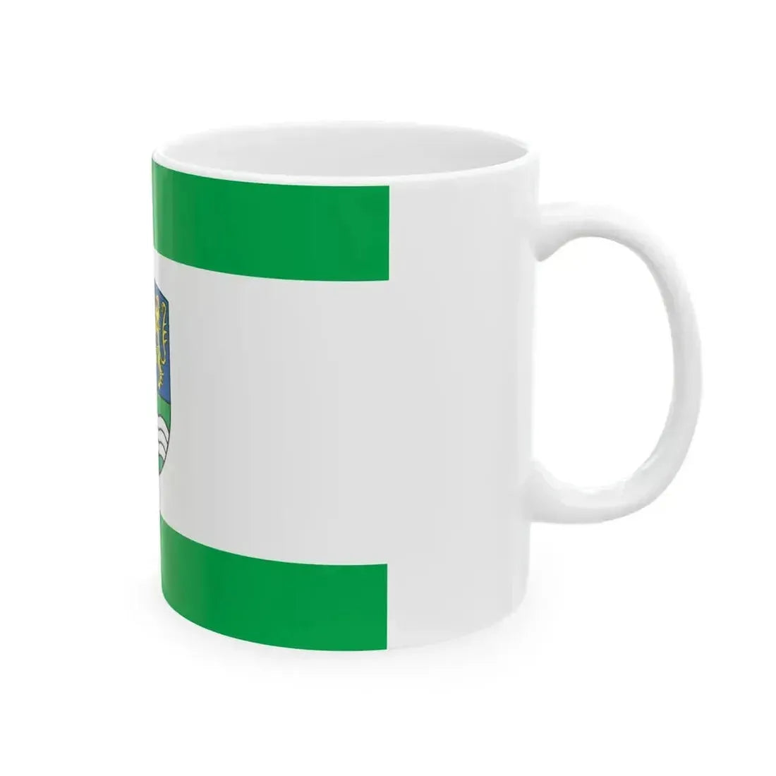 DEU Alsenz Flag (Germany) White Coffee Mug - Go Mug Yourself