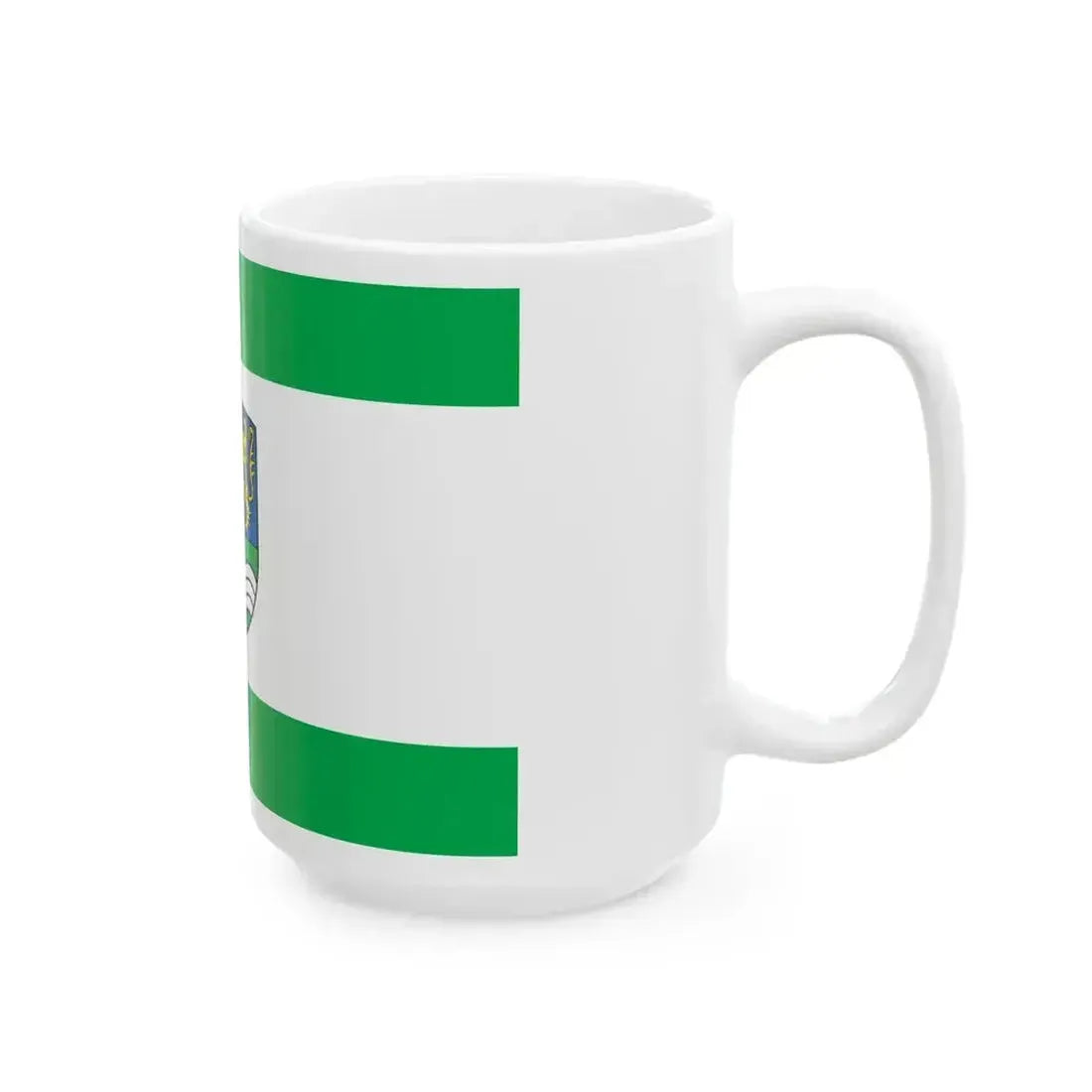 DEU Alsenz Flag (Germany) White Coffee Mug - Go Mug Yourself