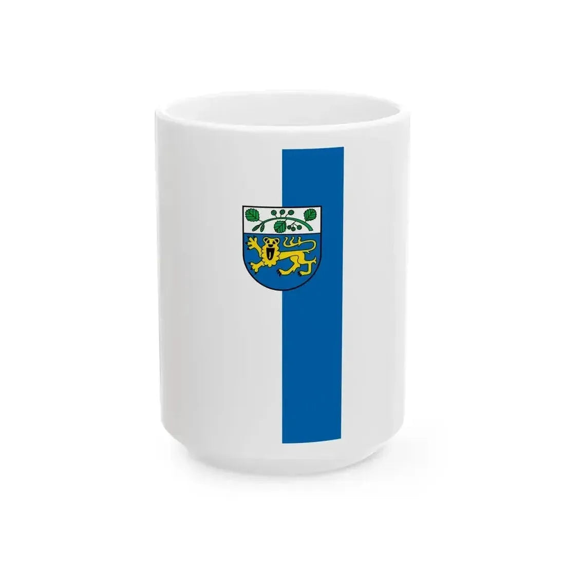 DEU Andechs Banner (Germany) White Coffee Mug 15oz - Go Mug Yourself