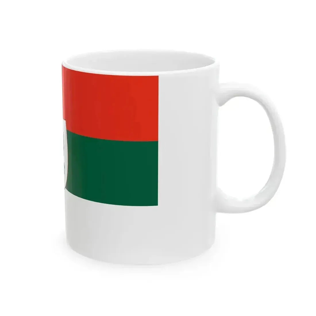 DEU Augsburg Flag (Germany) White Coffee Mug - Go Mug Yourself